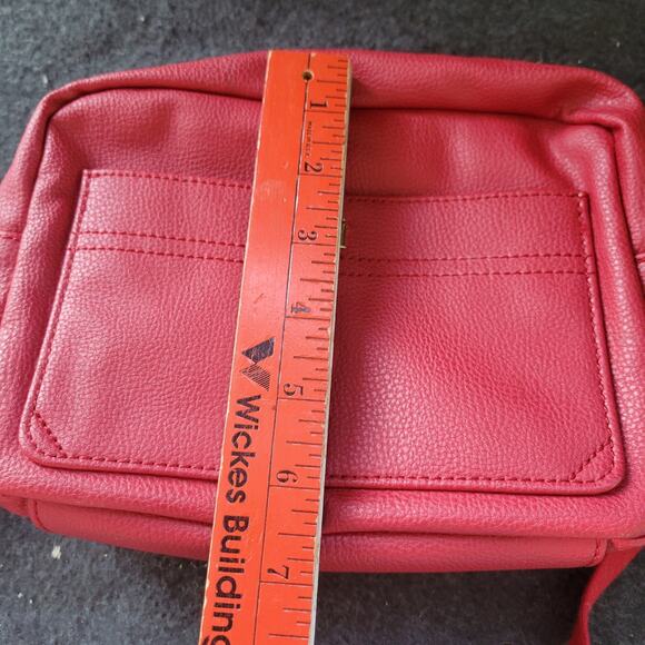 Tommy Hilfiger red leather purse Bag Crossbody - Picture 13 of 14